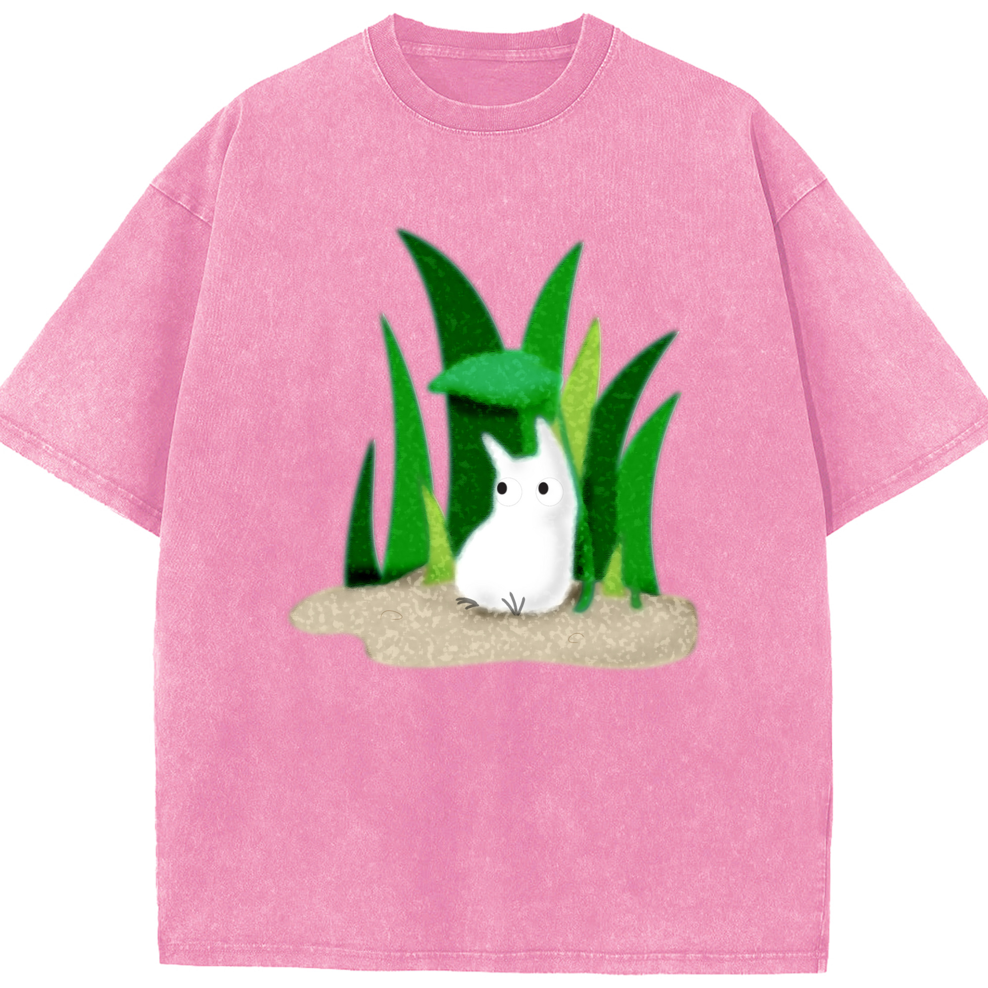 （画像用） となりのトトロ 草壁メイ 草壁サツキ My Neighbor Totoro Satsuki Kusakabe Mei Kusakabe 綿100% ヴィンテージ風 半袖Tシャツ（フロントプリント）